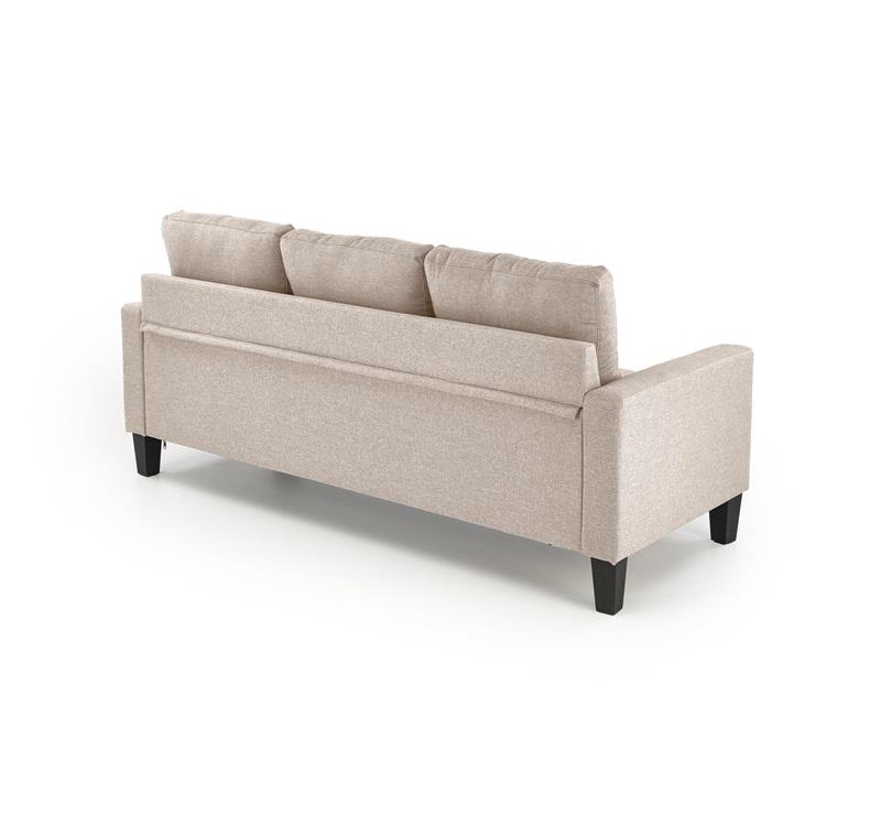 GERSON sofa with ottoman, color: beige