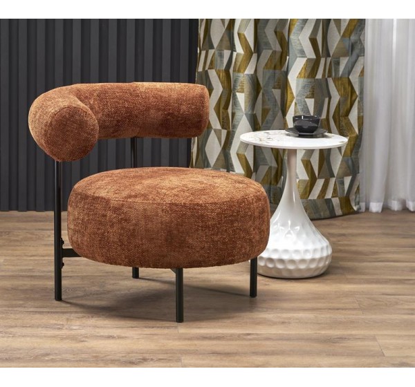 HAZARD leisure chair, cinnamon