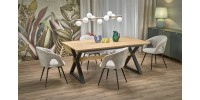 HENRY table, natural / black