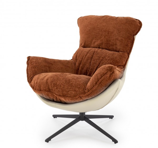 LOBSTER leisure chair color: cinnamon