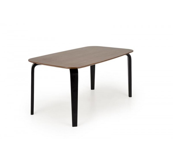 PEDRO table walnut / black