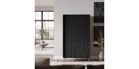 BULLET S-1 wardrobe, black / gold