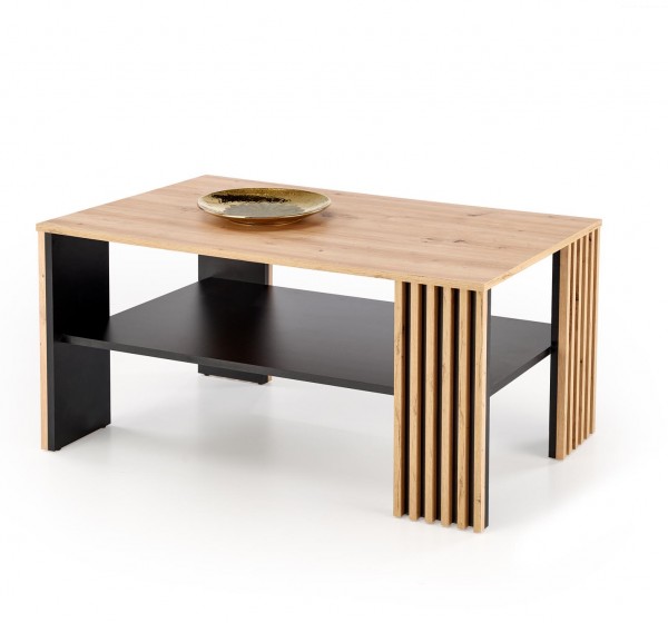 FEMINA c.table, artisan oak / black