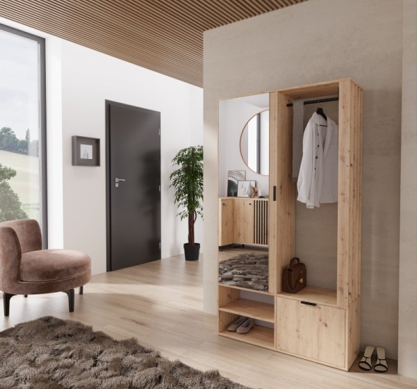 MILO hallway wardrobe artisan
