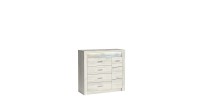 INDIANAPOLIS chest of drawers I17 kraft white