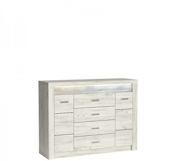 INDIANAPOLIS chest of drawers I7 kratf white
