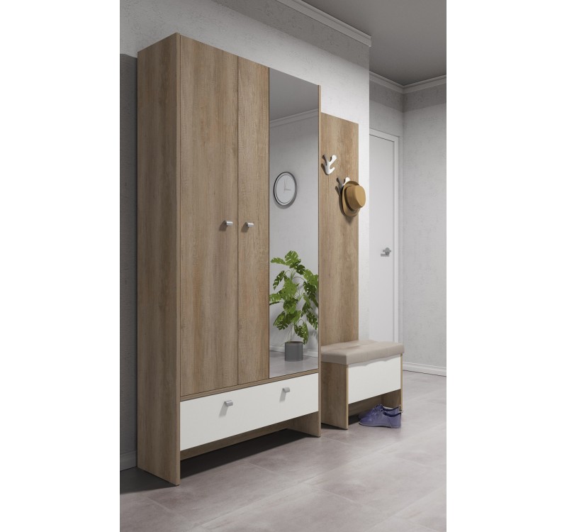 Σύνθεση εισόδου ξύλινο ANTRE 1 160x196x39 DIOMMI 42-009