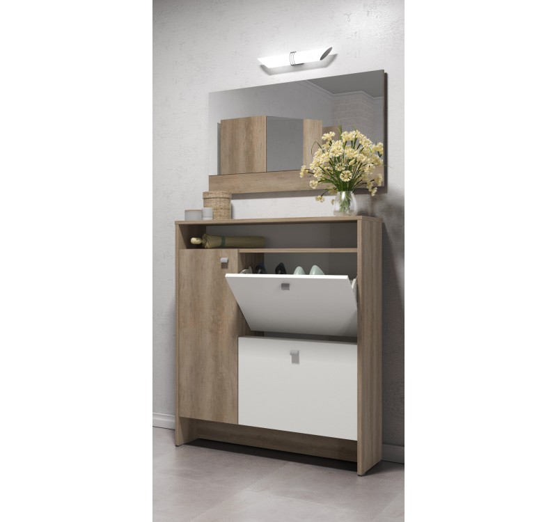 Σύνθεση εισόδου ξύλινο ANTRE 2 87x111x35 DIOMMI 42-010