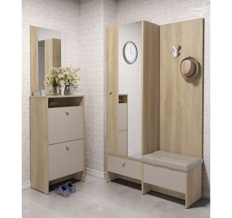 Σύνθεση εισόδου ξύλινο ANTRE 3 168x196x39 DIOMMI 42-011