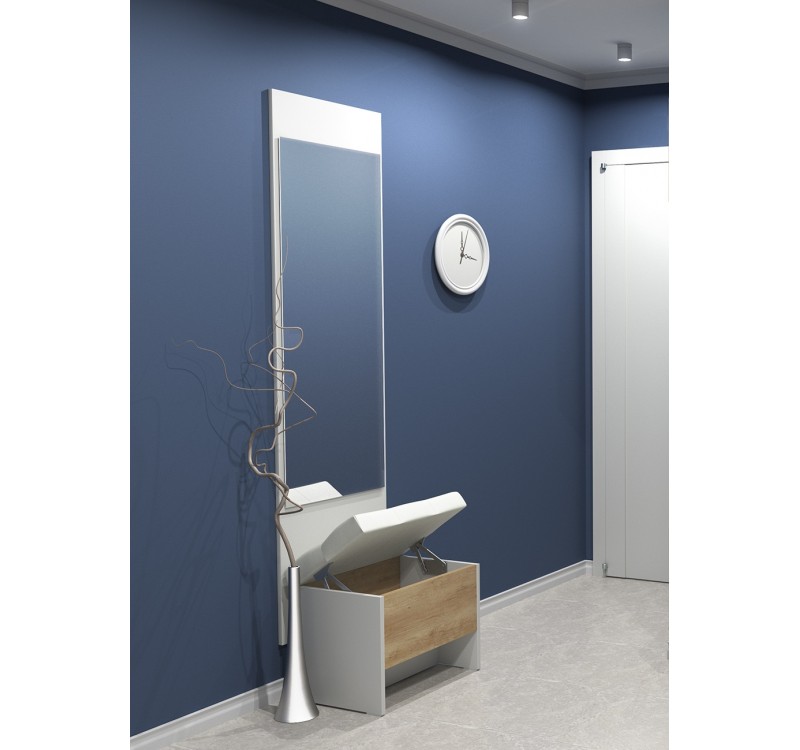 Σύνθεση εισόδου ξύλινο ARTSTIN M2M4 57x180x42cm DIOMMI 42-117