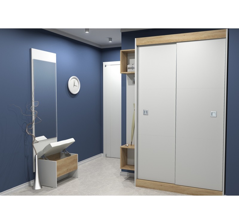 Σύνθεση εισόδου ξύλινο ARTSTIN 2 205x211x41 DIOMMI 42-017