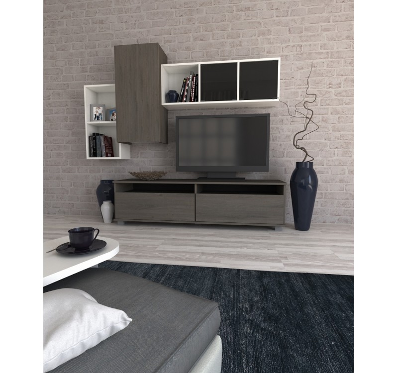 Συνθετο ξύλινο Nomad 196x170x43 DIOMMI 42-008