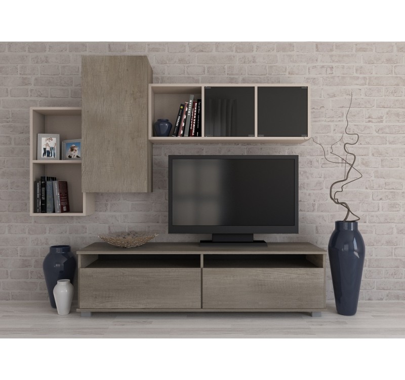 Συνθετο ξύλινο Nomad 196x170x43 DIOMMI 42-008