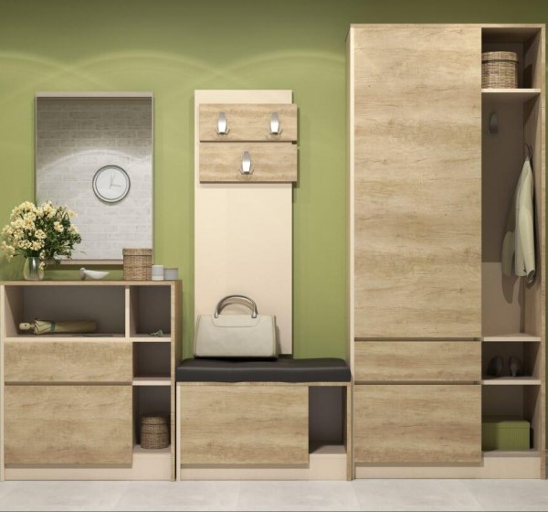 Σύνθεση εισόδου ξύλινο PANDORA 2 250х211х37 DIOMMI 42-020