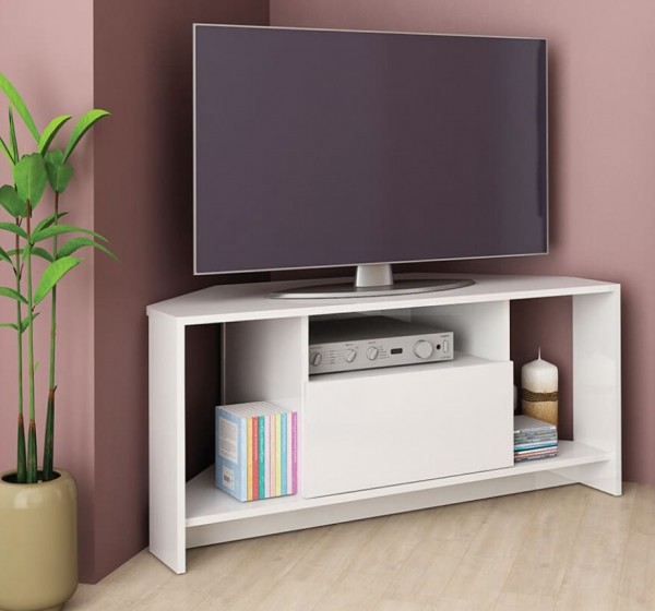 Σύνθετο ξύλινο Alfa 60 white gloss 110x45x49 DIOMMI 33-292