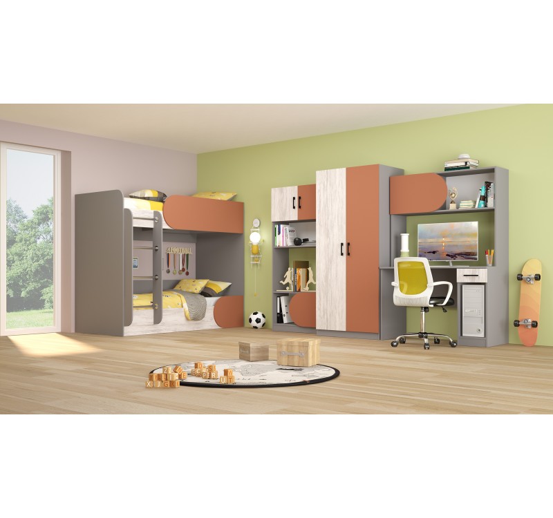 Σύνθεση παιδικού δωματίου RIKI DIOMMI 31-008