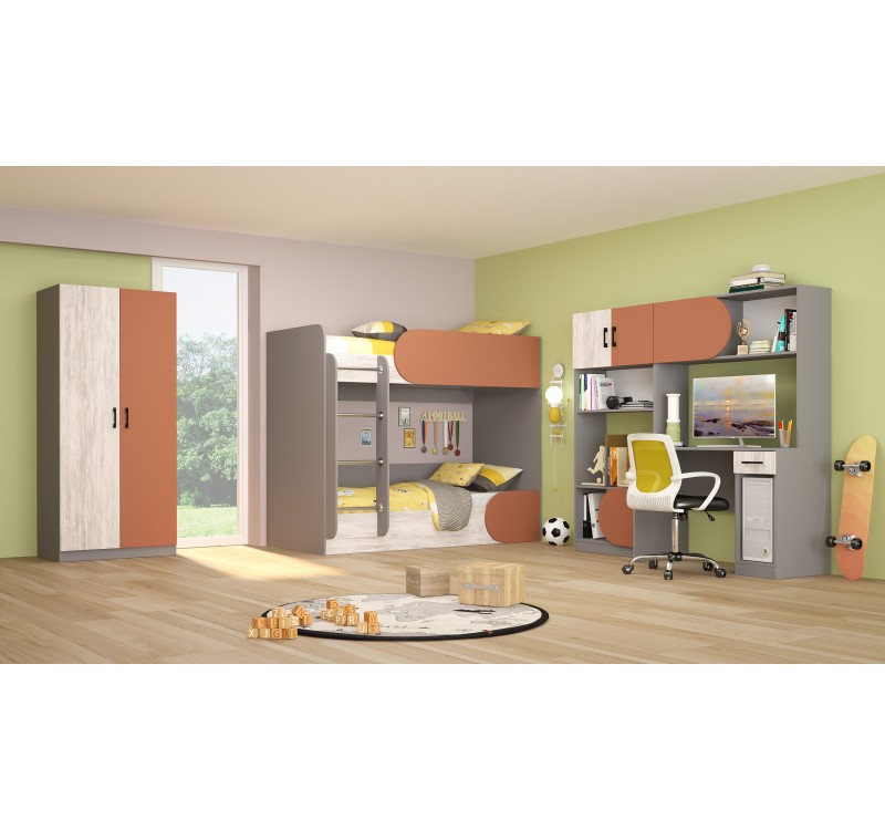 Σύνθεση παιδικού δωματίου RIKI DIOMMI 31-008