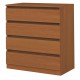 Συρταριέρα 4 συρτάρια 80x43x84 DIOMMI 31-033