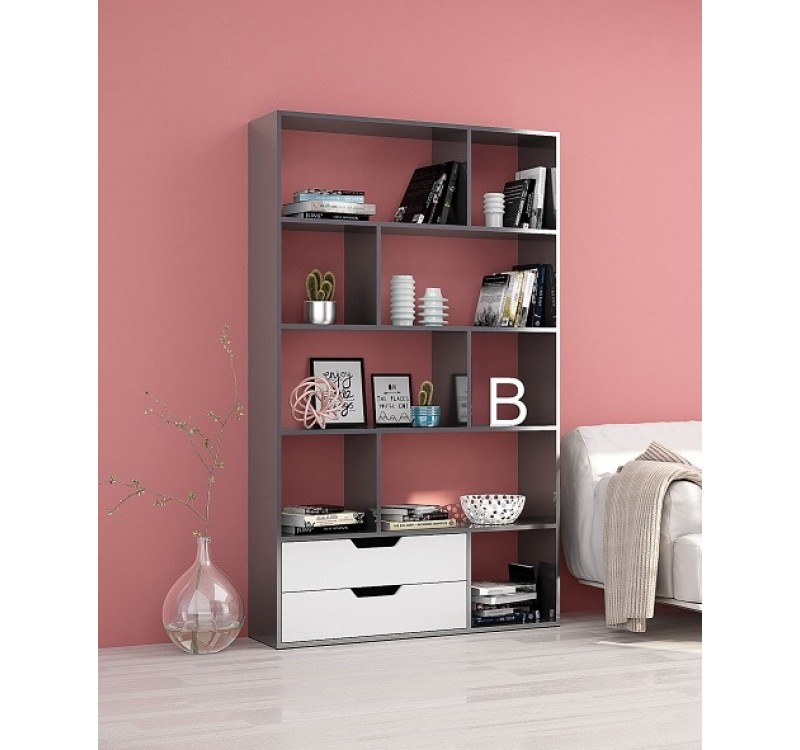 Βιβλιοθήκη Apolo2 110x32x185 DIOMMI 31-042