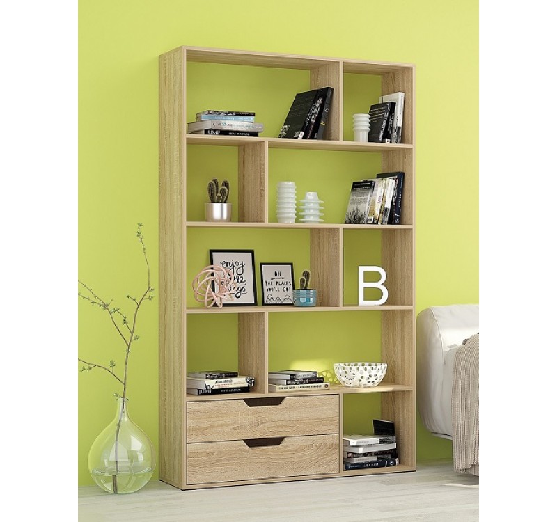 Βιβλιοθήκη Apolo2 110x32x185 DIOMMI 31-042