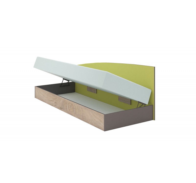 Σύνθεση παιδικού δωματίου TOMAS grafit/norte/green DIOMMI 31-069