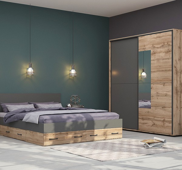 Σετ κρεβατοκάμαρας Apolo5 160x200 DIOMMI 33-096