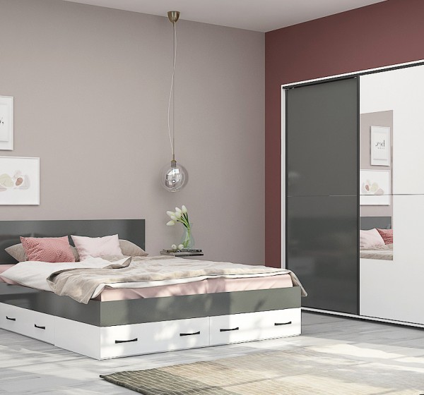 Σετ κρεβατοκάμαρας Apolo5 160x200 DIOMMI 33-097