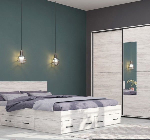 Σετ κρεβατοκάμαρας Apolo5 160x200 DIOMMI 33-099