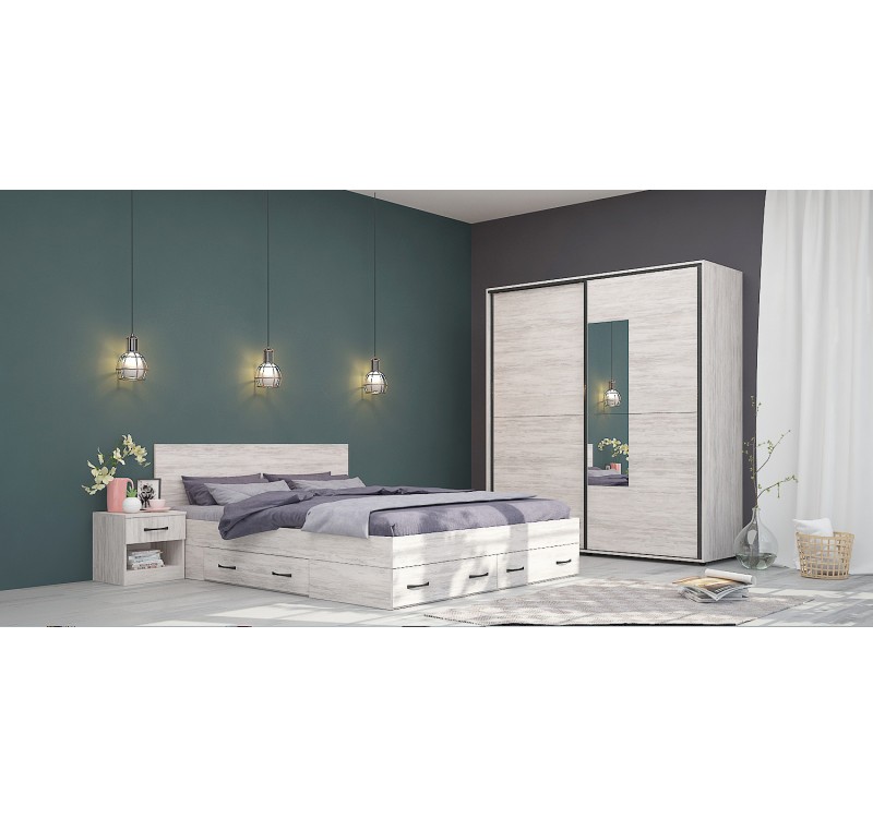 Σετ κρεβατοκάμαρας Apolo5 160x200 DIOMMI 33-100