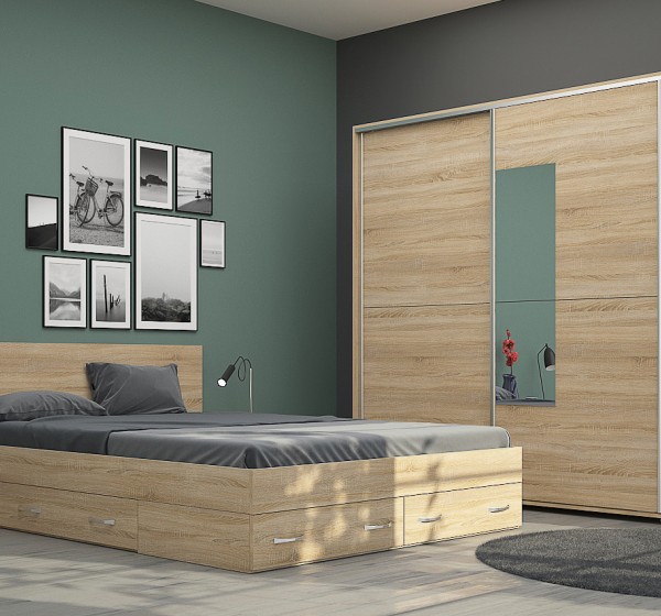 Σετ κρεβατοκάμαρας Apolo5 160x200 DIOMMI 33-100