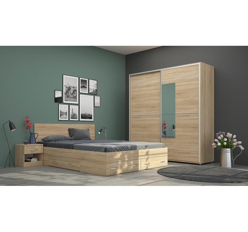 Σετ κρεβατοκάμαρας Apolo5 160x200 DIOMMI 33-100