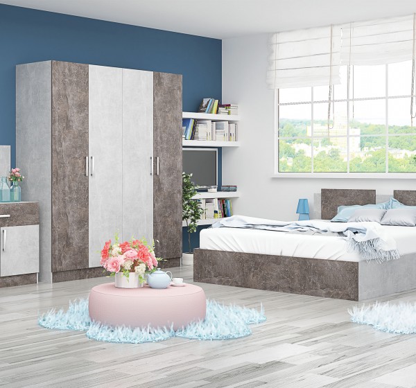 Σετ κρεβατοκάμαρας Ala 160x200 DIOMMI 33-110