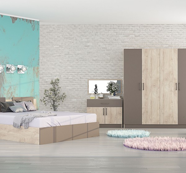 Σετ κρεβατοκάμαρας Ala 160x200 DIOMMI 33-111