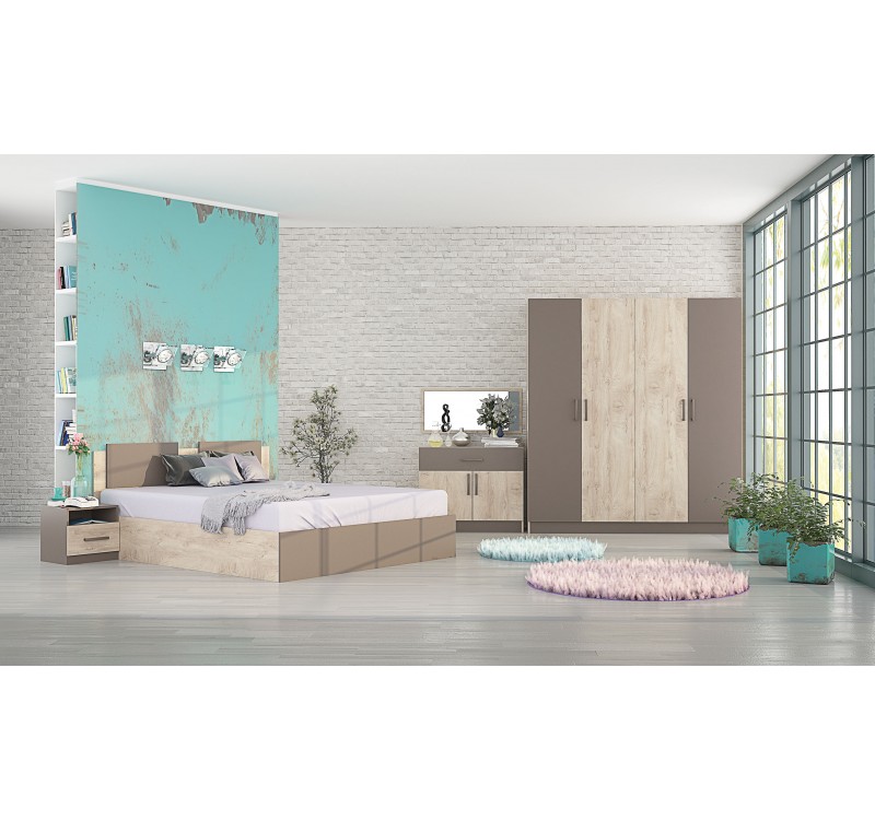 Σετ κρεβατοκάμαρας Ala 160x200 DIOMMI 33-111