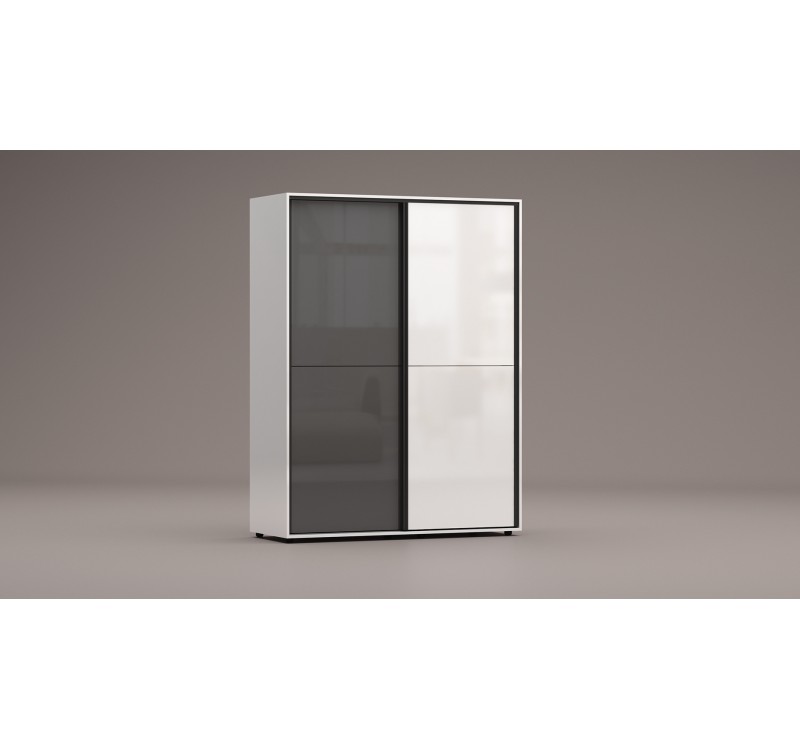 Δίφυλλη συρόμενη ντουλάπα Apolo4 150x59x200 DIOMMI 33-138