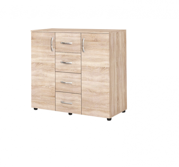 Συρταριέρα Apolo4 με συρτάρια και πορτεσ 100x43x91 DIOMMI 33-170