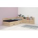 Κρεβάτι με συρτάρια και ντουλάπι Marea 82x190 DIOMMI 33-279