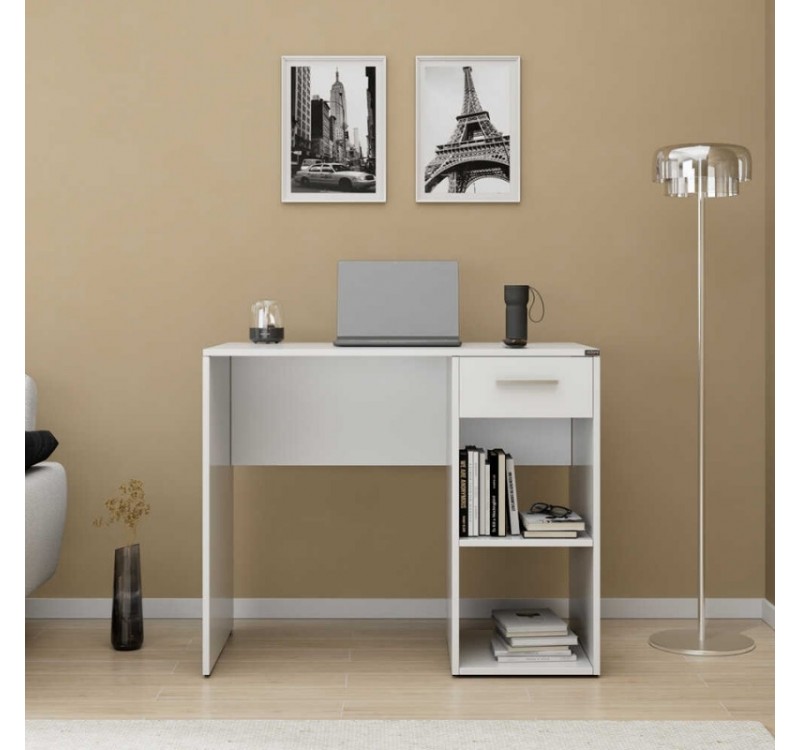 Γραφείο εργασίας Concept Pc Megapap χρώμα λευκό 90x52x75εκ.