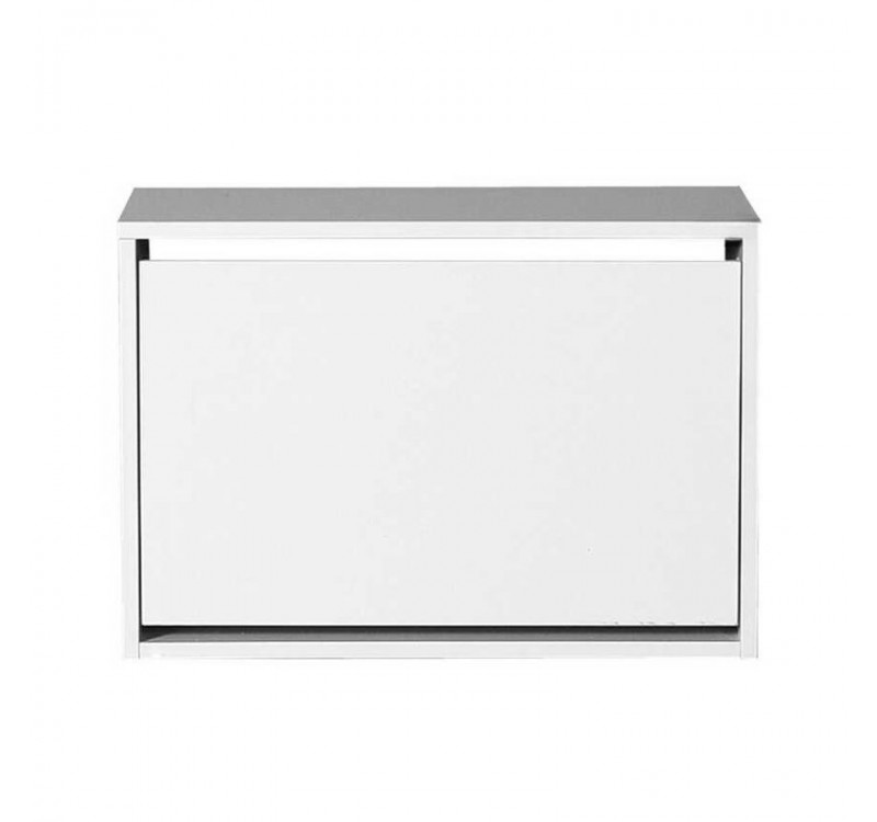 Παπουτσοθήκη Step Megapap 6 ζευγών χρώμα λευκό 60x30x42εκ.