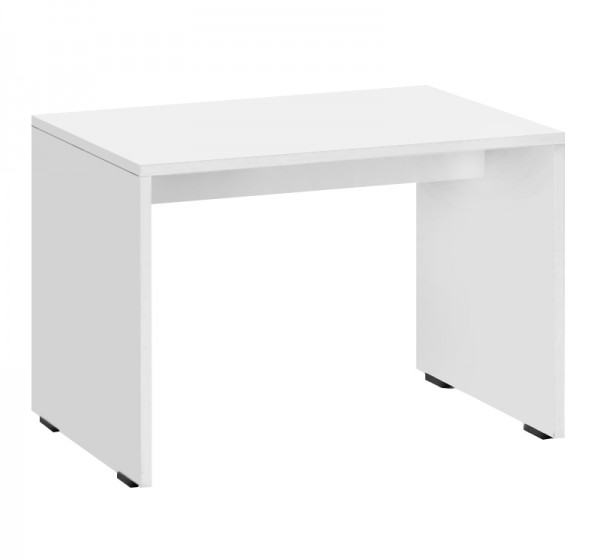 Τραπεζάκι σαλονιού - γραφείου Rio Megapap χρώμα λευκό 60x40x43εκ.