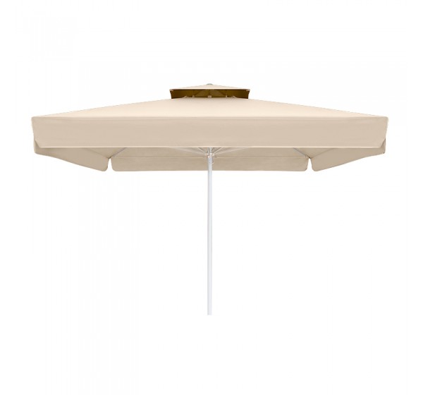 Ομπρέλα επαγγελματική Juno Megapap τηλεσκοπική αλουμινίου χρώμα εκρού 4x4m.