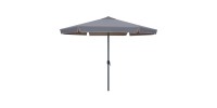 Ομπρέλα κήπου Capri Megapap αλουμινίου χρώμα ανθρακί Ø3m.