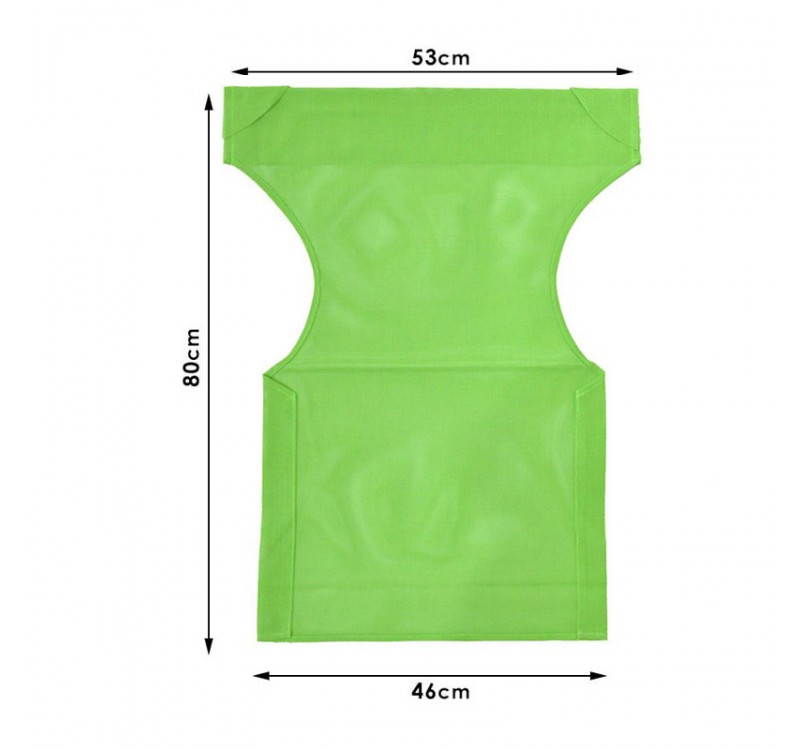 Διάτρητο πανί επαγγελματικό για πολυθρόνα σκηνοθέτη χρώματος λαχανί Megapap