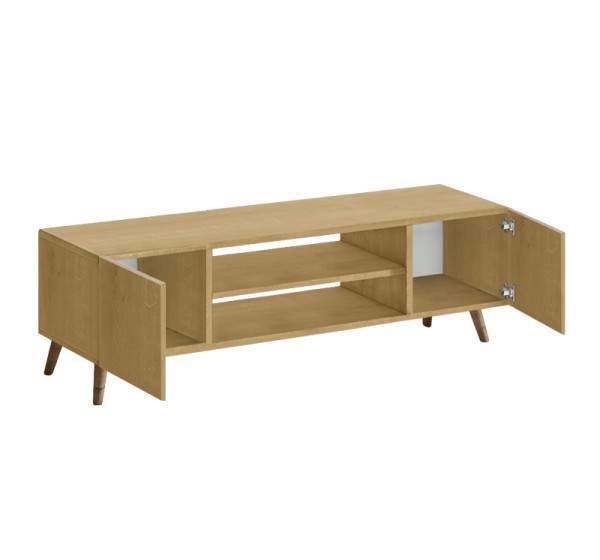 Έπιπλο τηλεόρασης Etna Megapap χρώμα sapphire oak 150x30x45εκ.