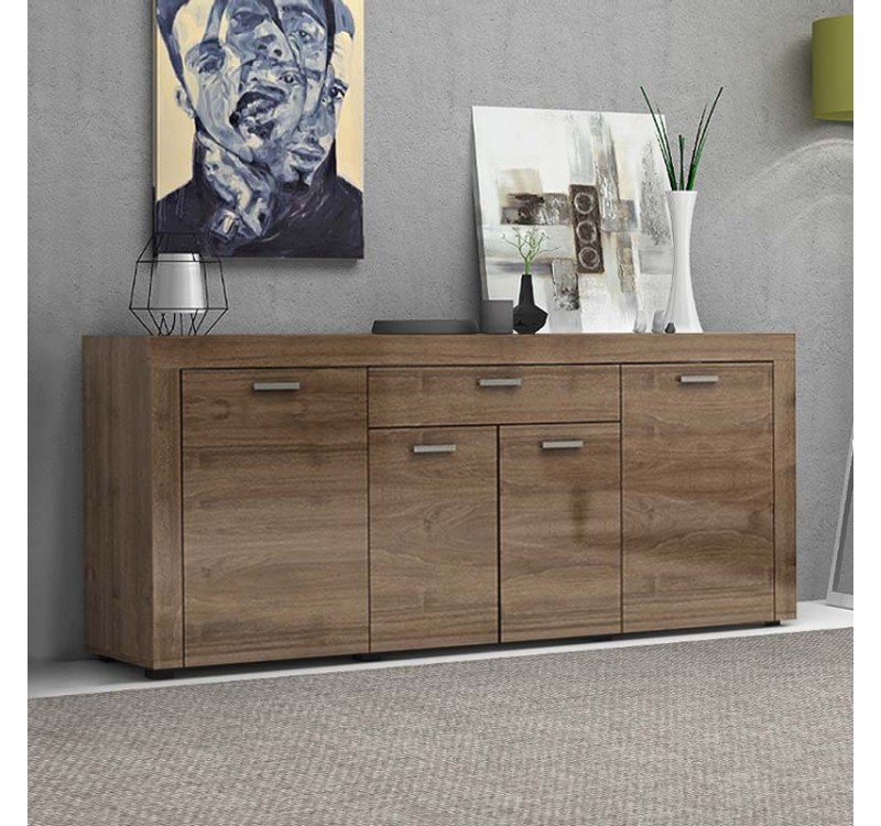 Μπουφές Joseph Megapap χρώμα καρυδί 177x40x76εκ.