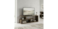 Έπιπλο τηλεόρασης Forever Megapap χρώμα καρυδί 120x30x40cm.