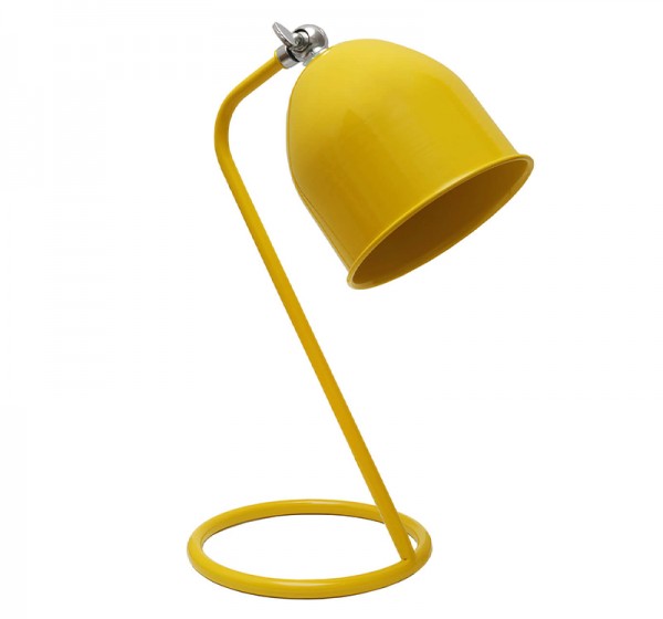 Φωτιστικό γραφείου Treviso Megapap E14 μεταλλικό χρώμα κίτρινο 11x13x30εκ.