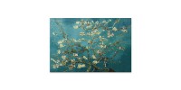 Πίνακας σε καμβά "Blooming Flowers" Megapap ψηφιακής εκτύπωσης 140x100x3εκ.