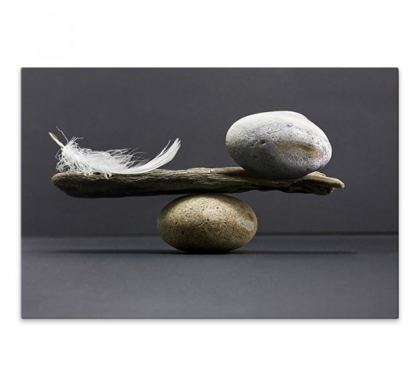 Πίνακας σε καμβά "Balance" Megapap ψηφιακής εκτύπωσης 100x70x3εκ.