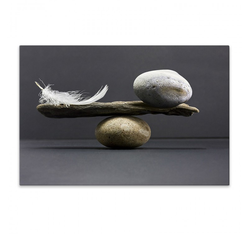 Πίνακας σε καμβά "Balance" Megapap ψηφιακής εκτύπωσης 100x70x3εκ.